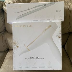 Kristin Ess professional blow dryer and flat iron